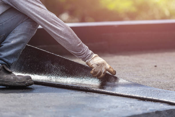 Professional Waterproofing technician working in Stockton, IL